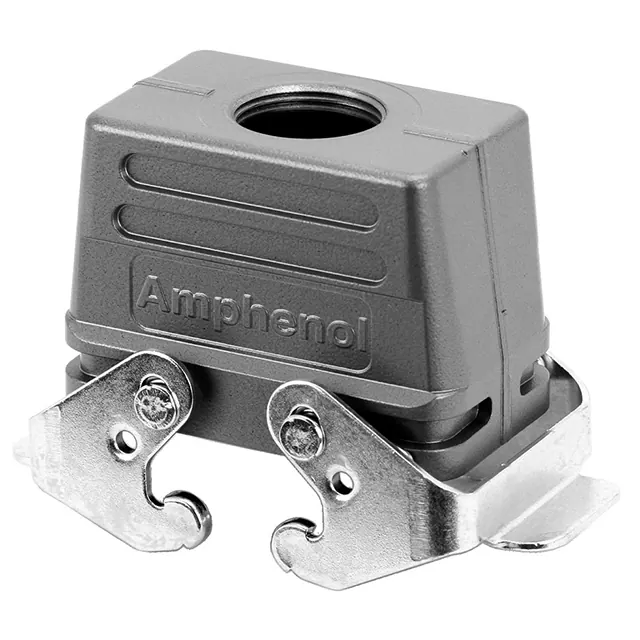 C146 21R010 652 1 Amphenol Tuchel Industrial  Carcasas de conectores de alta resistencia, bases y cubiertas